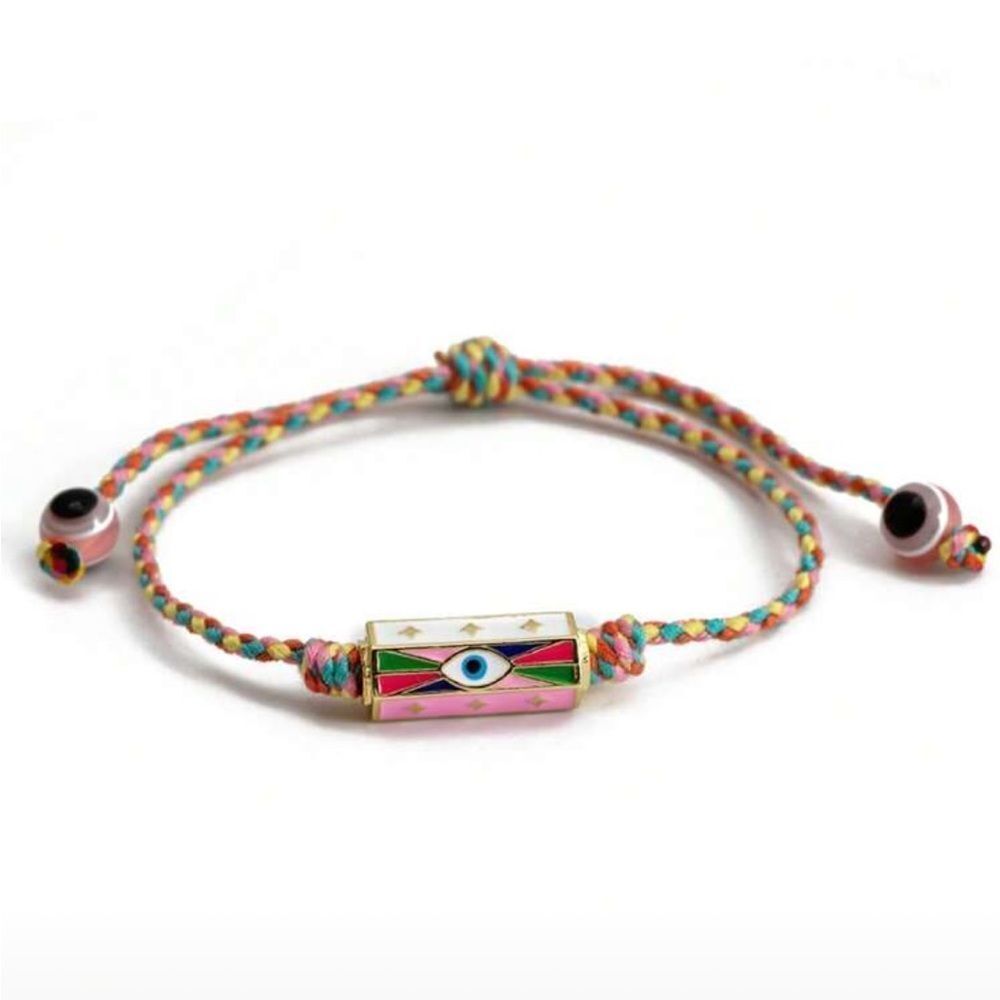 Colorful Evil Eye Bracelet Q882